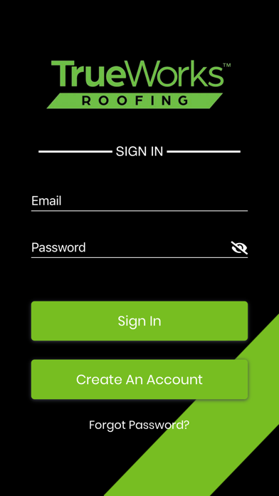 TrueWorks Roofing Screenshot