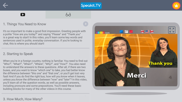 French  by Speakit.tv