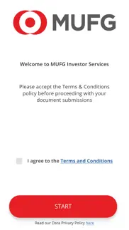 mufg investor services verify iphone screenshot 3