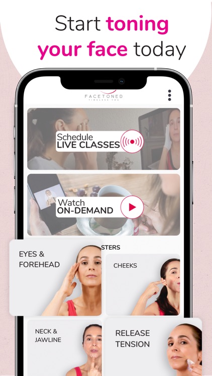 FaceToned Face Exercise App screenshot-0