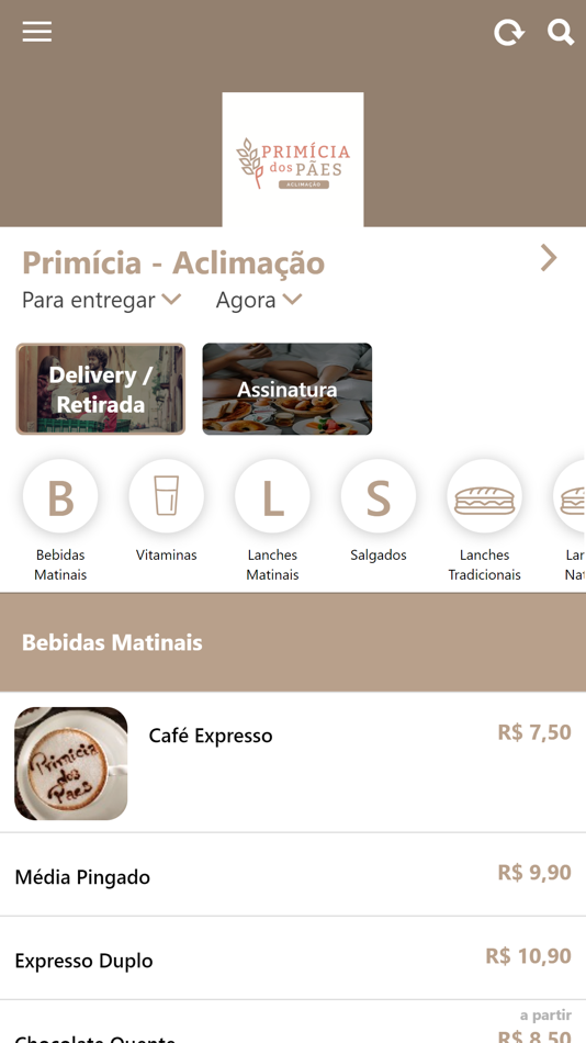 Primícia - Aclimação - 1.7 - (iOS)