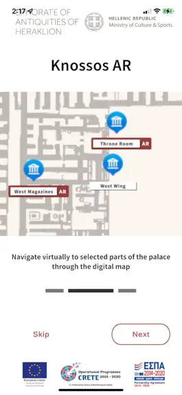 Game screenshot Knossos Palace AR apk