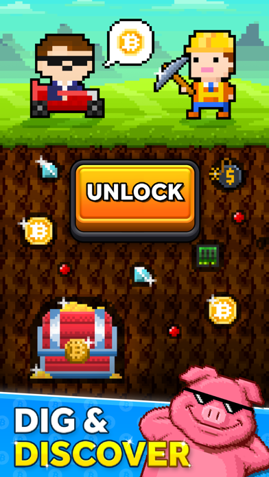 Bitcoin Miner: Idle Tycoon Screenshot