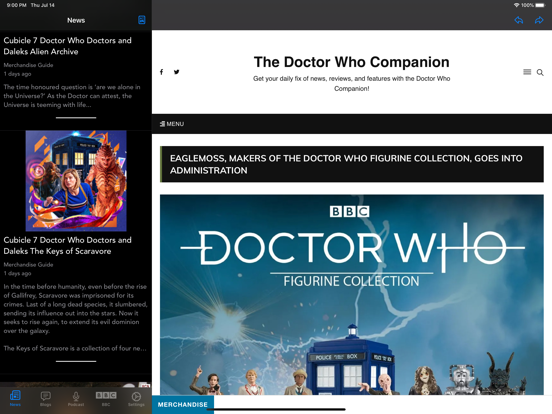Screenshot #5 pour DW WhoNews for Doctor Who