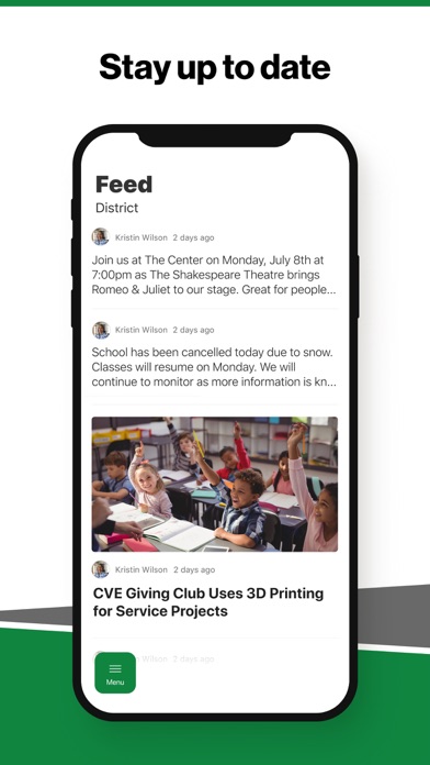 Sanford School District, CO Screenshot