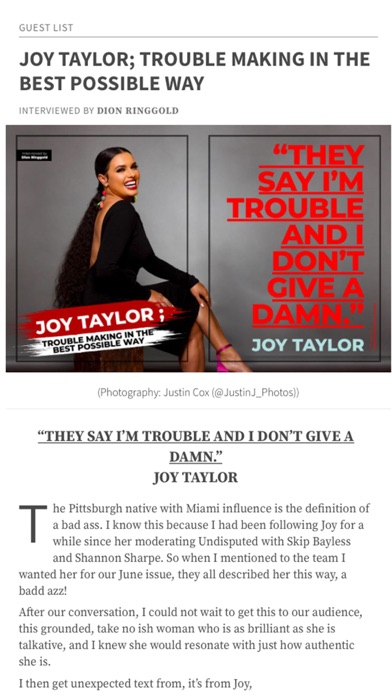 InClub Magazine Screenshot