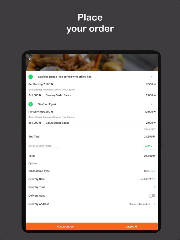 App screenshot