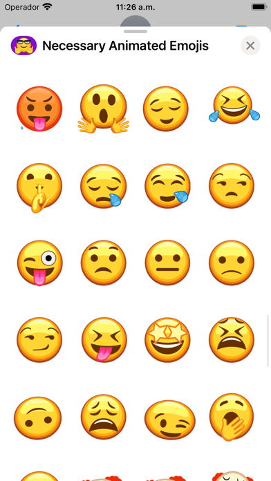 Necessary Animated Emojis Screenshot