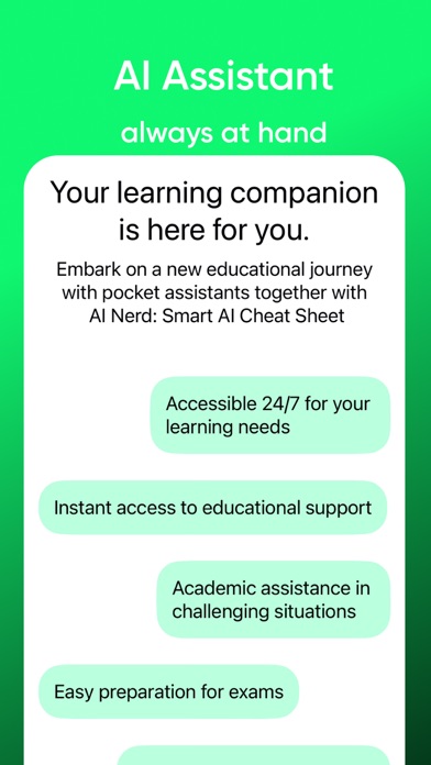 AI Nerd: Smart AI Сheat Sheet Screenshot