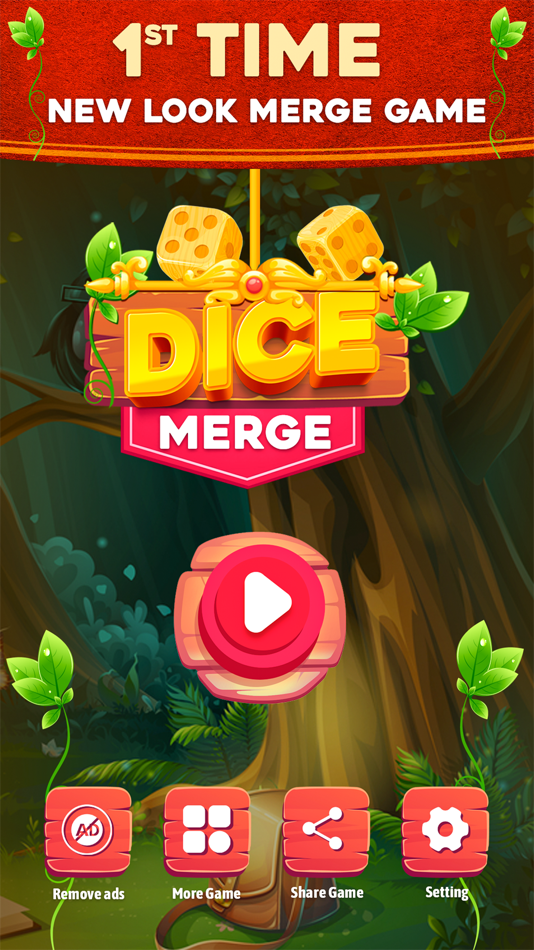 #4. Dice Merge - Merge Puzzle 3D (iOS) 来自: Muhammad Haroon