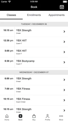 Game screenshot YBX Fitness apk