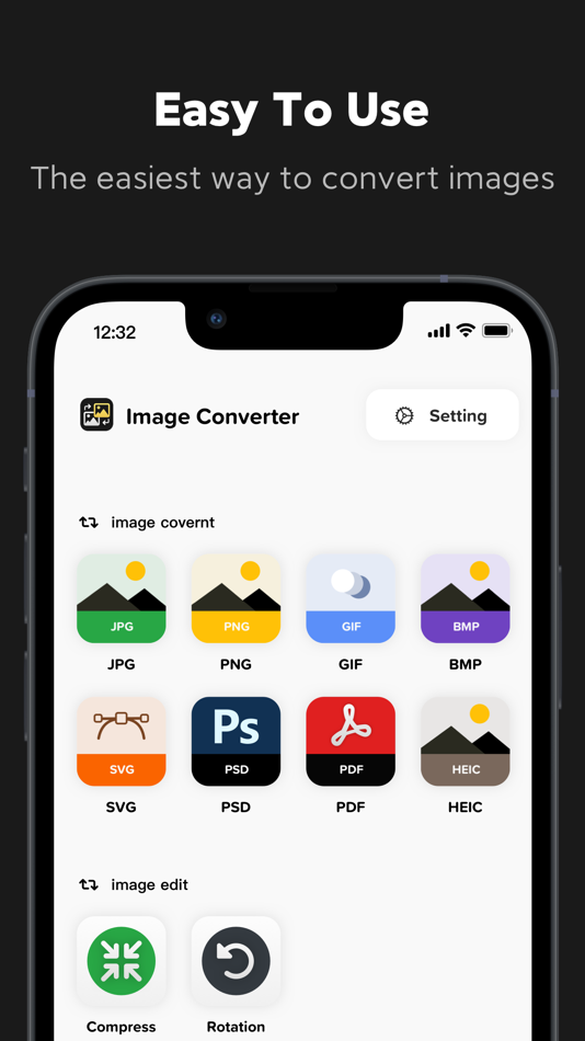 #4. Image Converter: HEIC/JPG/PDF (iOS) 由: 佳伟 薛