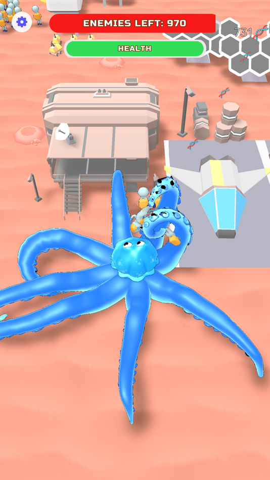 #3. Tentacles Attack (iOS) 게시자: Yso Corp