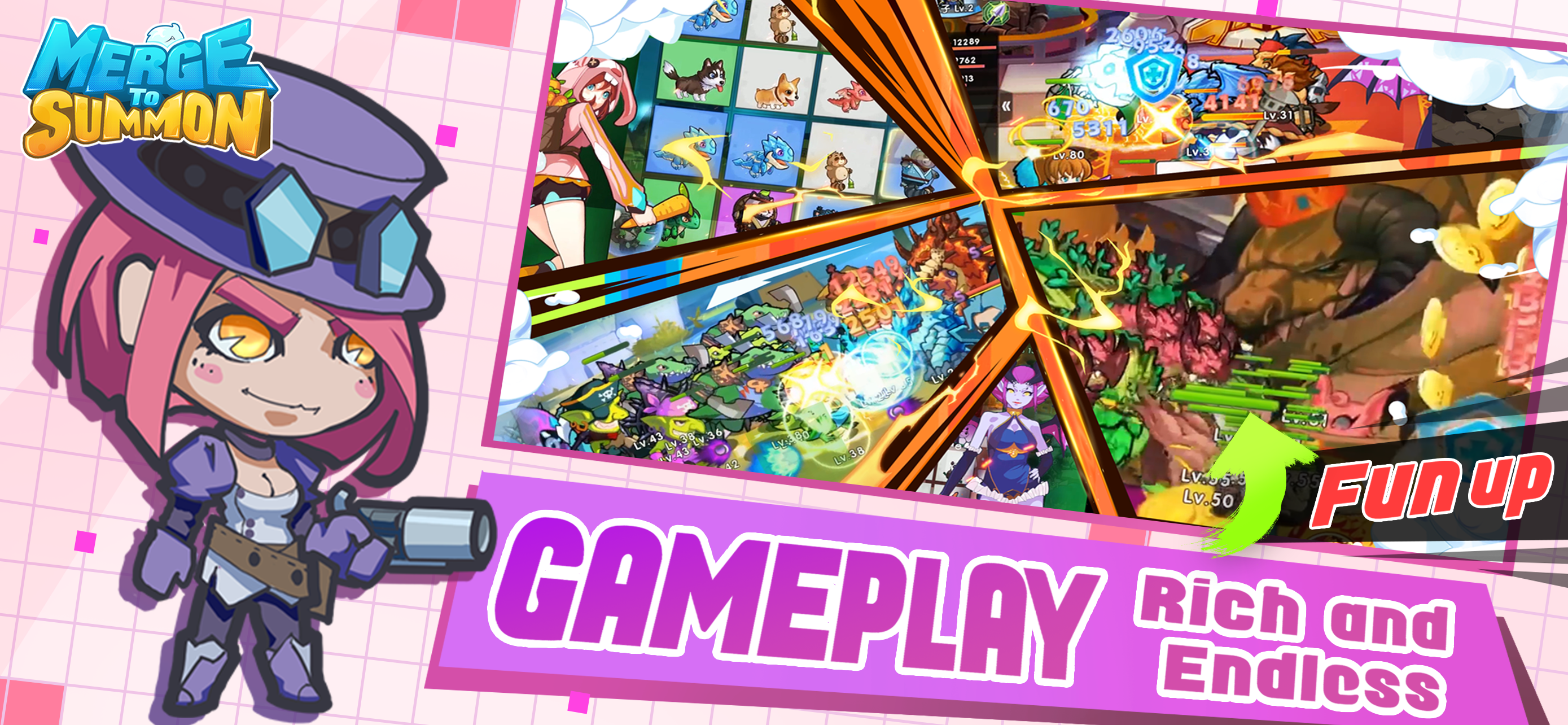 Merge to Summon-Match 3 RPG