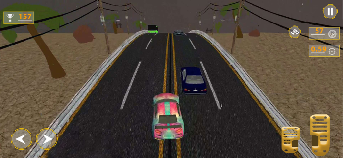 Curved Highway Racer Car Games
