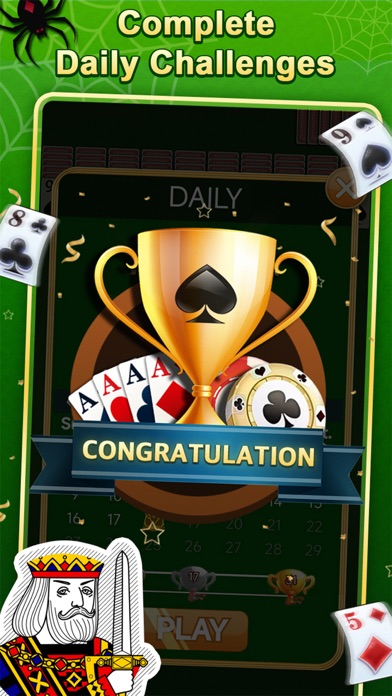 Spider Solitaire - ACE Screenshot