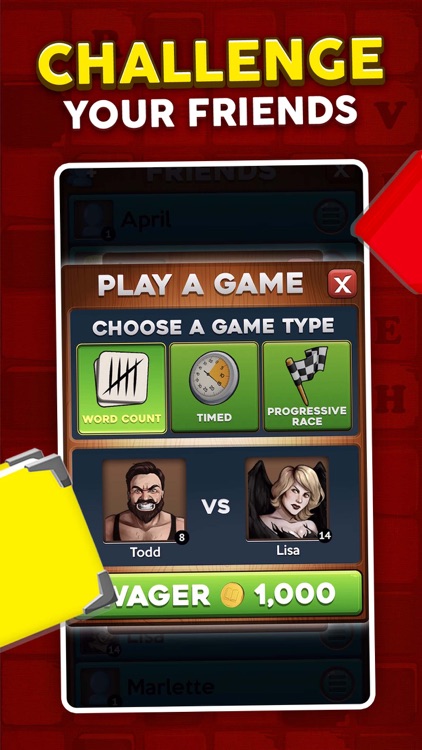 Word Wager - Match 3 Word Game screenshot-4