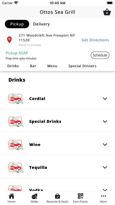 Ottos Sea Grill Screenshot