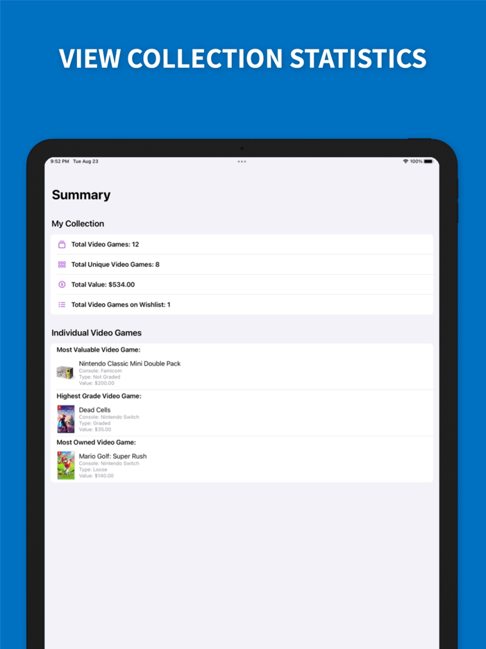 LuckyGame Track Video Games