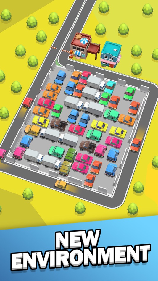 #1. Car Parker 3D - Parking Jam (iOS) By: TIGER GAMES JSC