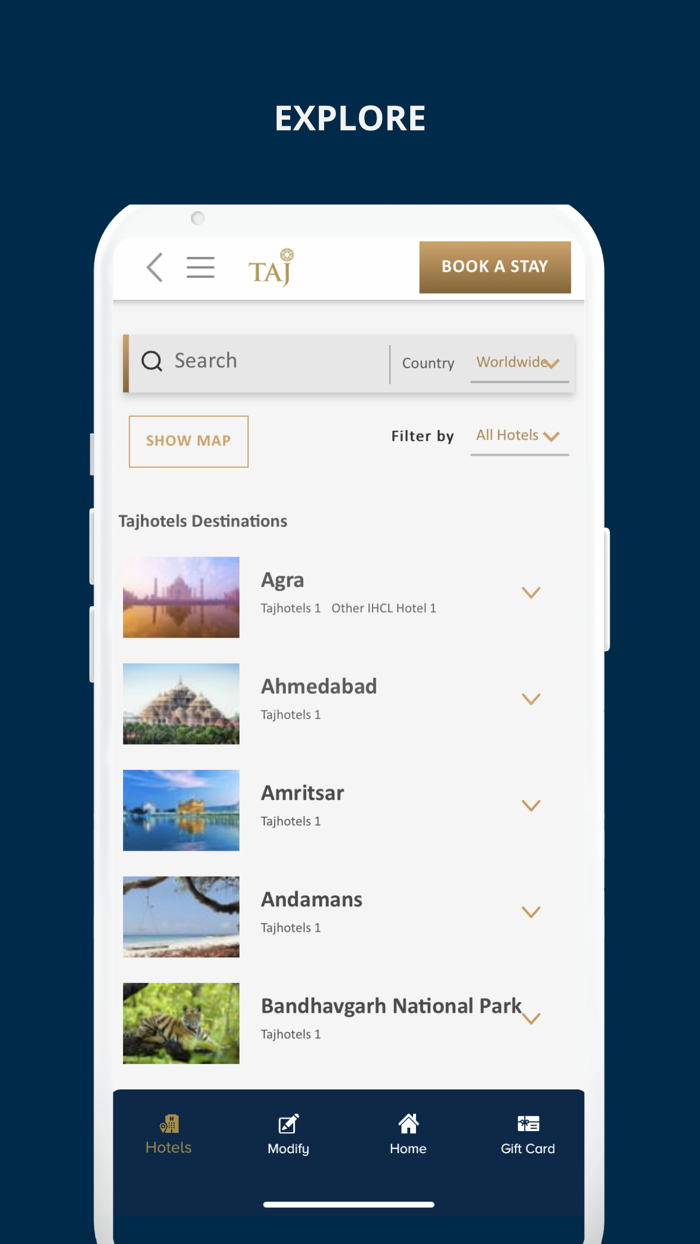 Taj Hotels Resorts Palaces