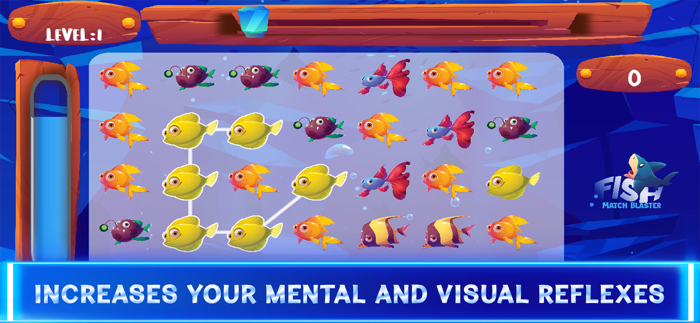 Fish Match Blaster Blast 3
