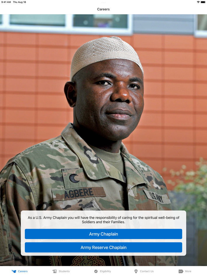 U.S. Army Chaplain Careers