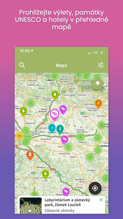 Výletník Benefit Plus Screenshot