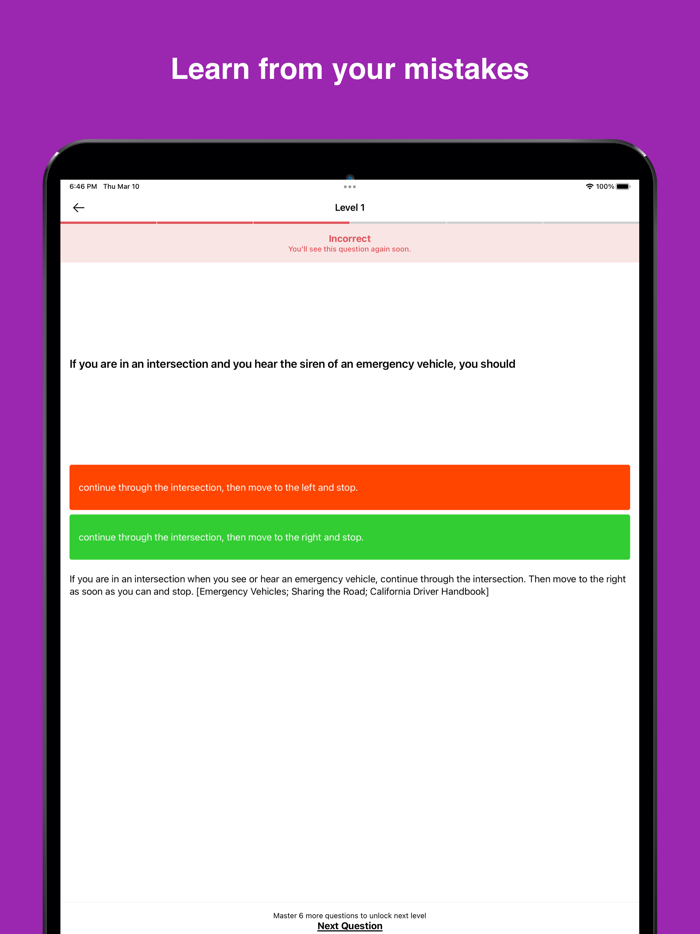 DMV Permit Practice Test CoCo