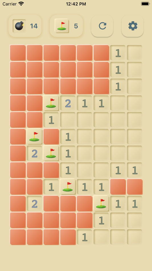 #2. Minesweeper Z: Minesweeper App (iOS) Podle: APPS BAY LIMITED