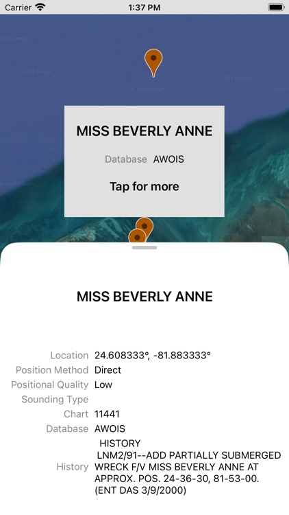 Shipwreck Map screenshot-8