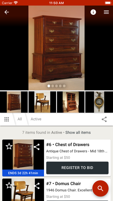 Dixon's Auction & Estate Sales Screenshot