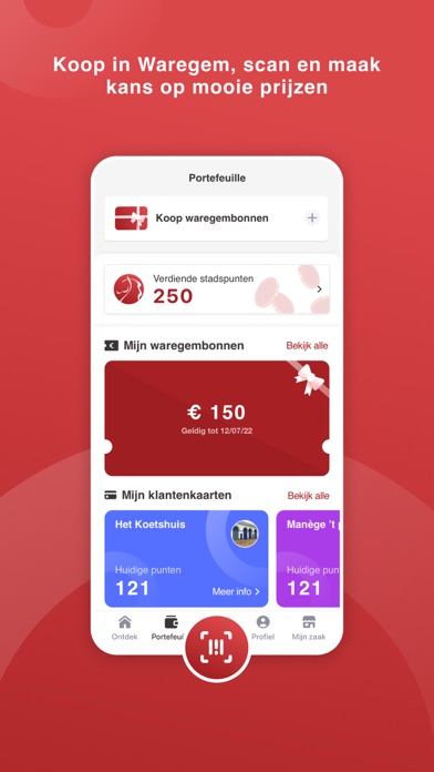 Waregem app Screenshot