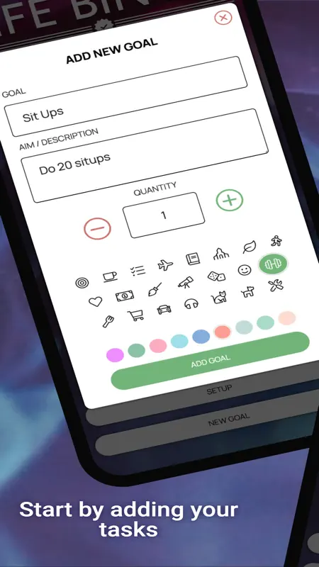 Life Bingo Complete Your Goals screenshot 2 of 6
