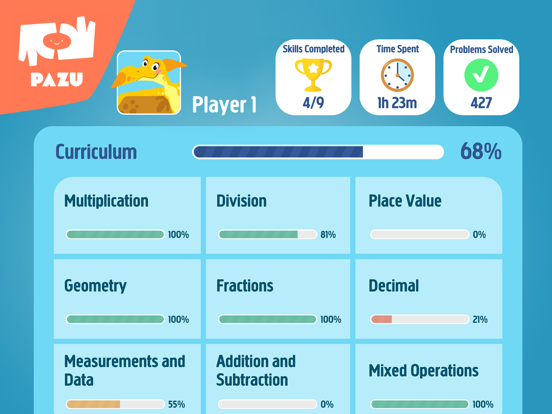 Math Games For Kids - Grade 3 iPad screenshot 6 - Education app