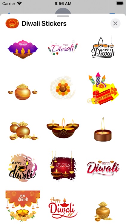 Happy Diwali HD Stickers