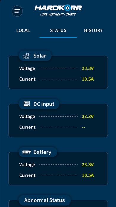 Hardkorr DC-DC Charger Screenshot