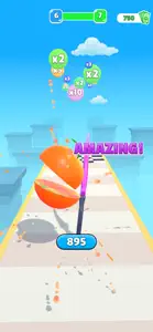 Slice Rush! screenshot #1 for iPhone