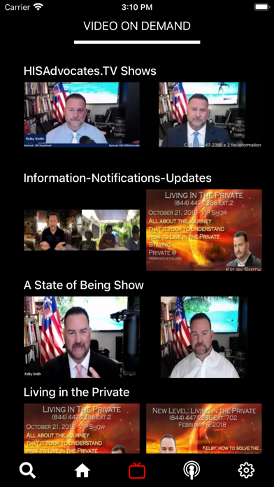 HISAdvocates Screenshot