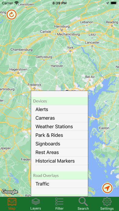 Maryland Traveler Screenshot