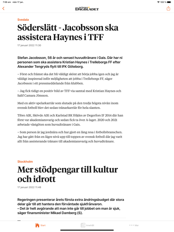 Screenshot #5 pour Skånska Dagbladet