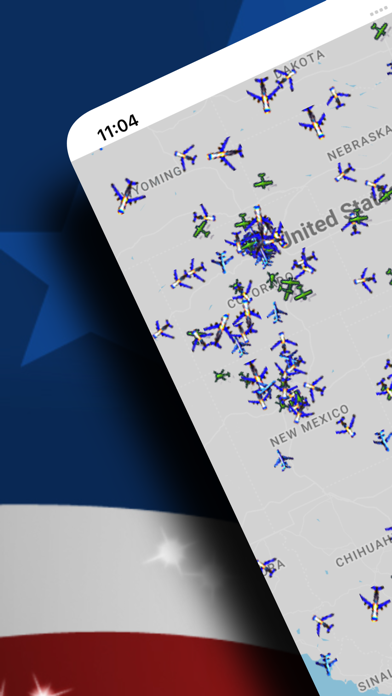 Air USA: Live Flight Radar Screenshot