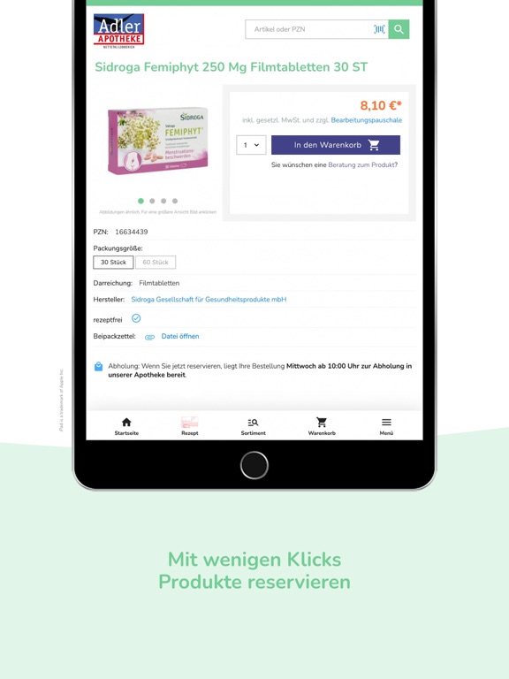 Screenshot #5 pour Adler-Apotheke Lobberich