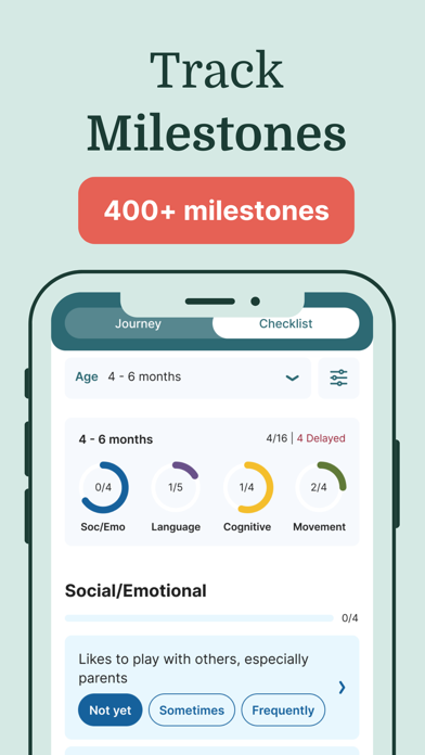 Baby Milestones & Development Screenshot