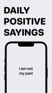 affirmations widget iphone screenshot 1