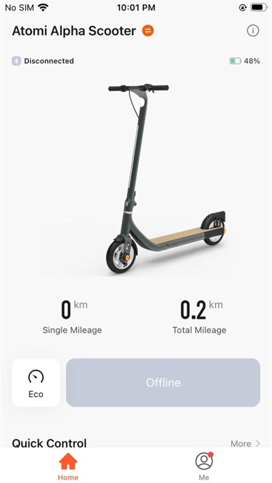 Atomi E-Mobility Screenshot