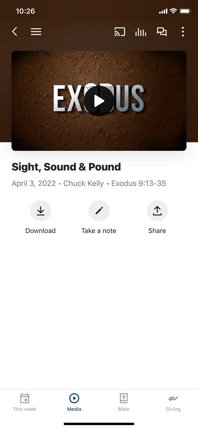 Calvary Chapel Desert Light