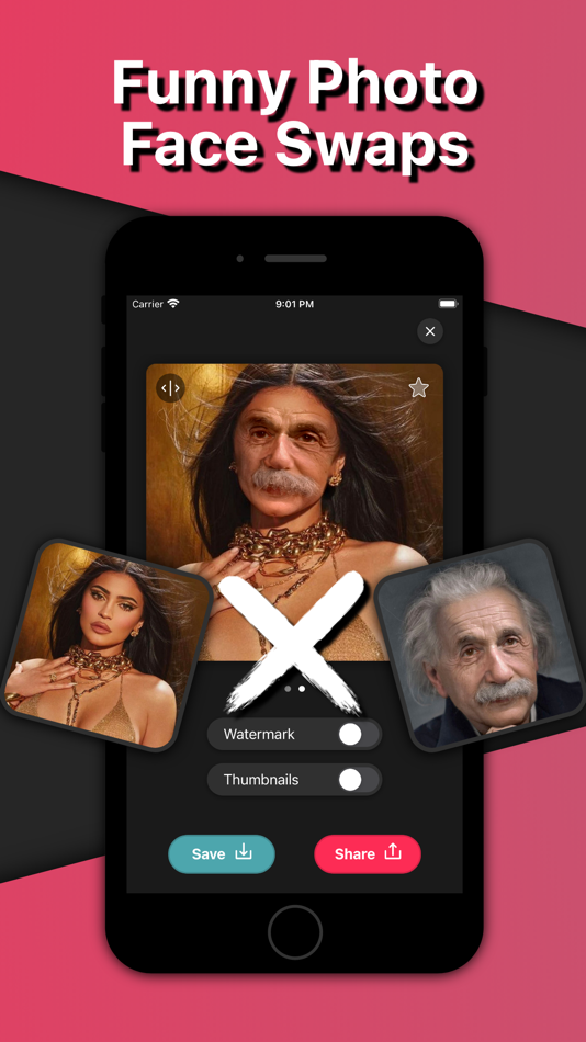 #1. Face Swap Photo Editor: WTFACE (iOS) 由: Pascal Andraos