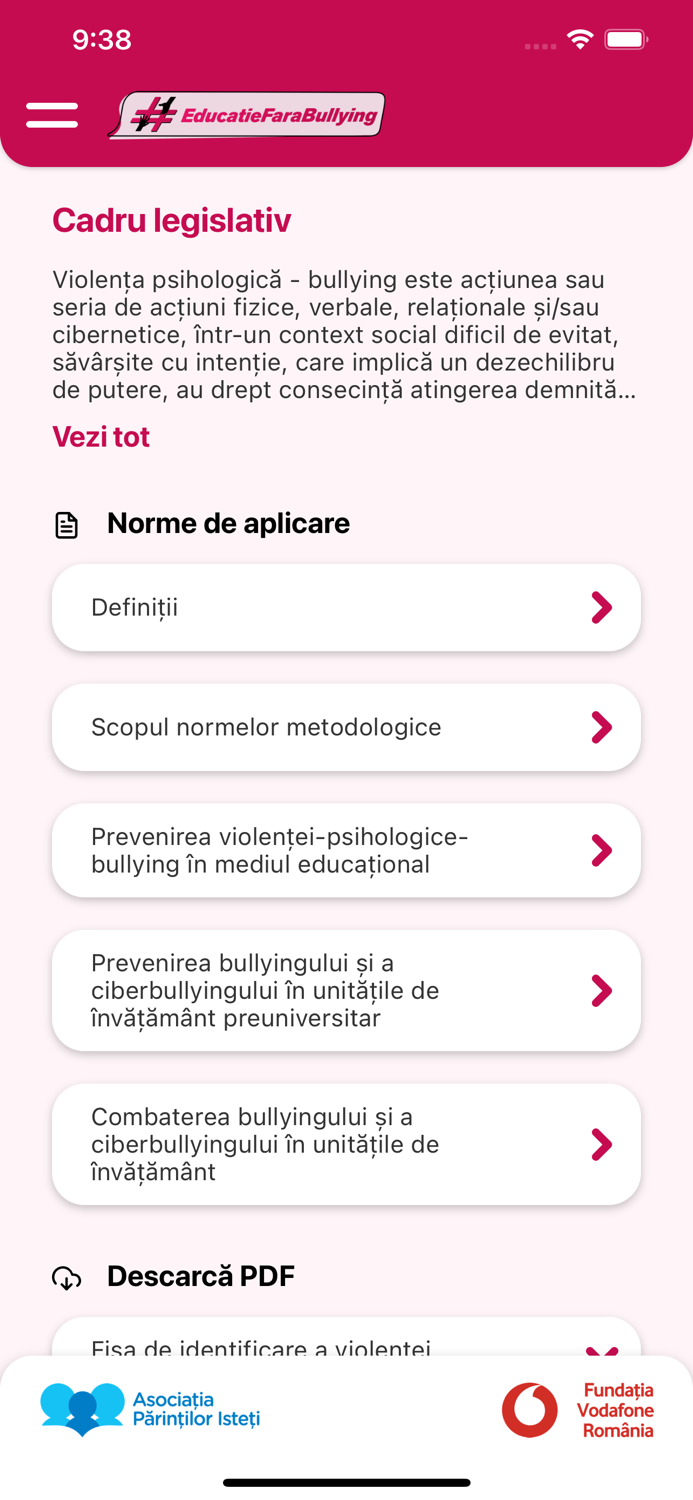 Educație fără bullying