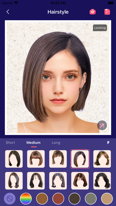 Hair Editor-Hair Color Changer Screenshot